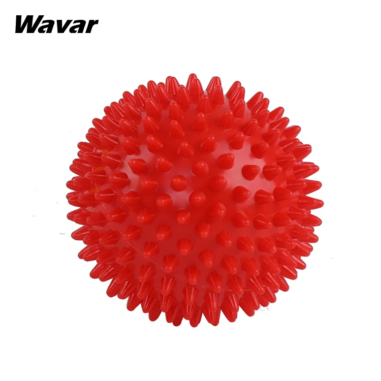 

Customized Multicolored Spiky Massage Ball Set for muscle Ease, Pink