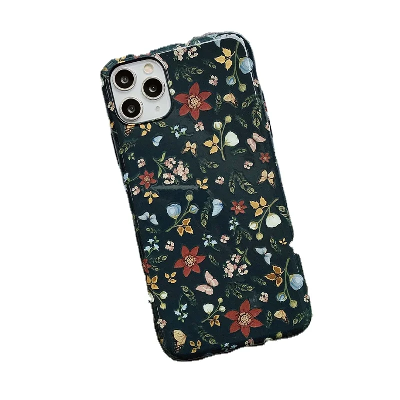 

All over the sky wild flower bodypropf phone cases for iphone x xr xs max 11 13 12 pro max case shockproof, Flower design