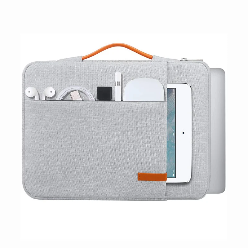 

2021 custom logo breathable waterproof business casual laptop bags & covers with zipper