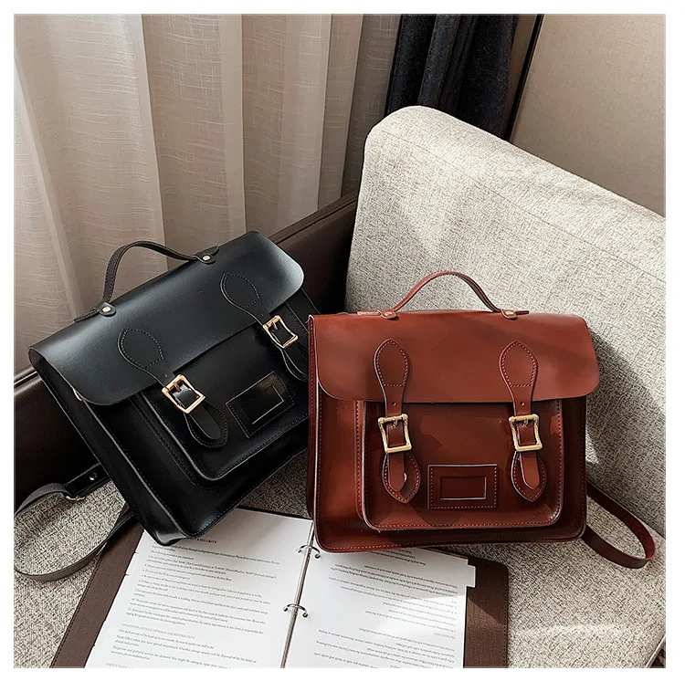 

Retro fashion backpack bags women luxury handbags ladies shoulder handbags leather messenger bag 2021 for women