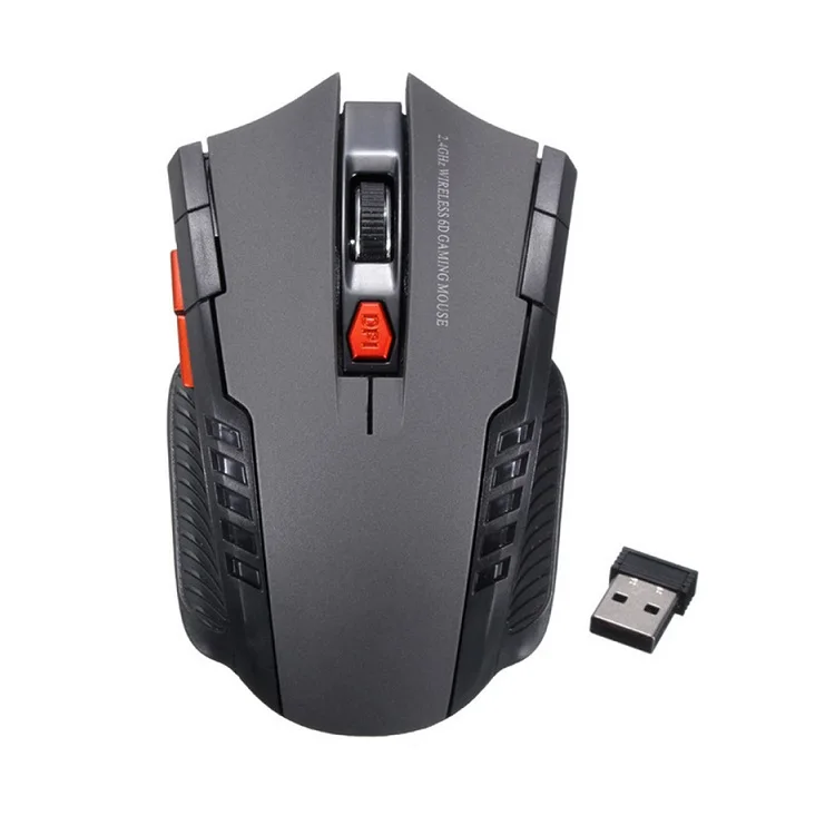 

119 Promotional Gifts OEM Logo Wireless 6D Mouse 2.4Ghz USB Gaming Mouse