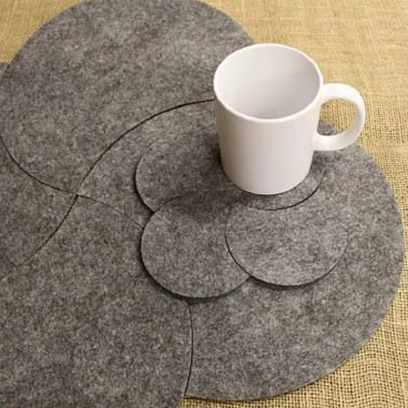floor use felt coaster holder