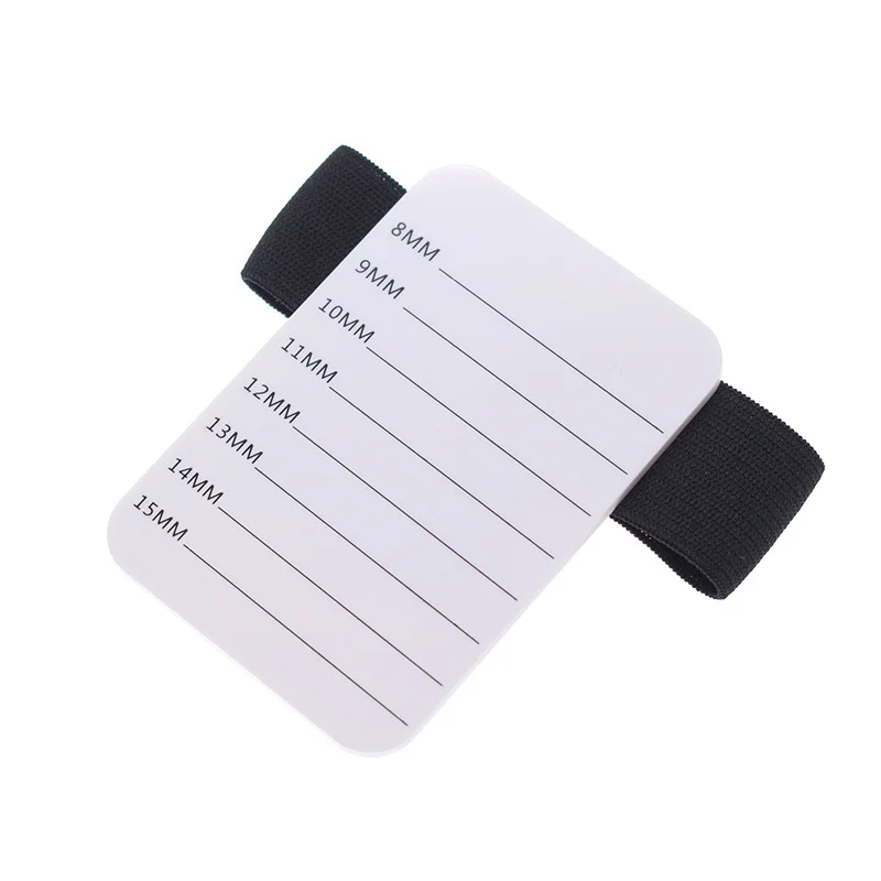 

Professional White Hand Tile Acrylic Pallet Holder Wholesale Eyelash Extension Hand Pallet /Acrylic Lash Plate