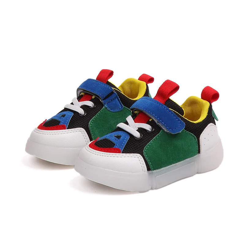 

2021 autumn new light white casual shoes LED shoes children's casual shoes