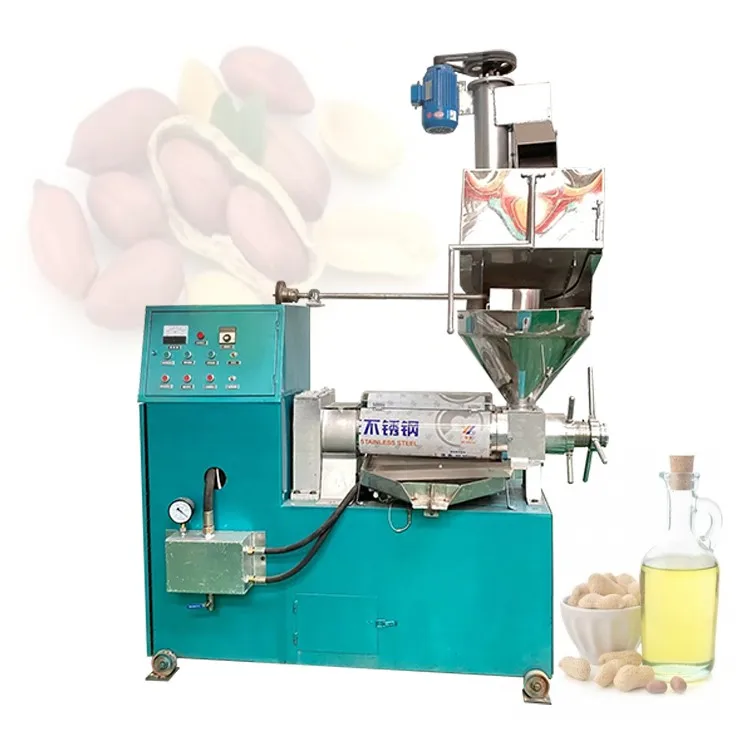

220 V automatic stainless steel coconut oil extraction machine free shipping
