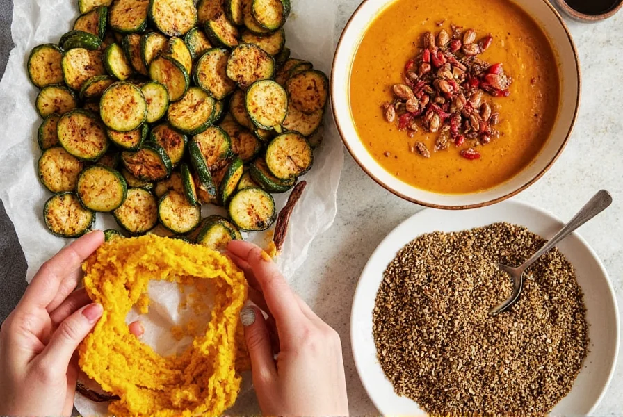 Various culinary preparations featuring cumin seeds including roasted vegetables, lentil soup, and spice blends
