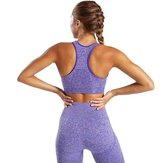 

gym women two piece set women's bra set clothing, Customized color