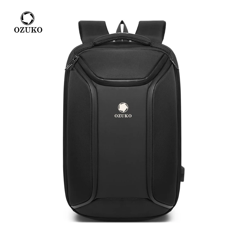 

2020 New Usb Anti Theft Bag Laptop Smart Charging 15.6 Inch Waterproof Business Men Backpack With rain cover, Black/grey/blue tactical backpack