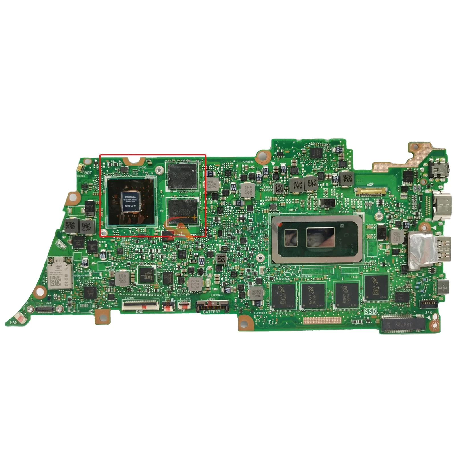 

UX433F For ASUS ZenBook 13 UX433FN UX433FA UX433 Laptop Motherboard Mainboard I3 I5 I7 8G/16G-RAM MX150/UMA