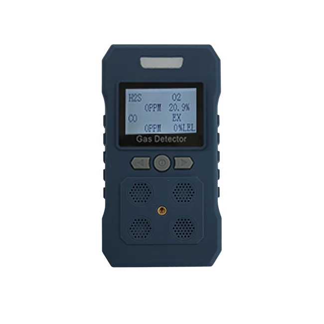 

Portable multi-gas leak detector for combustible, carbon monoxide, ammonia, hydrogen chloride