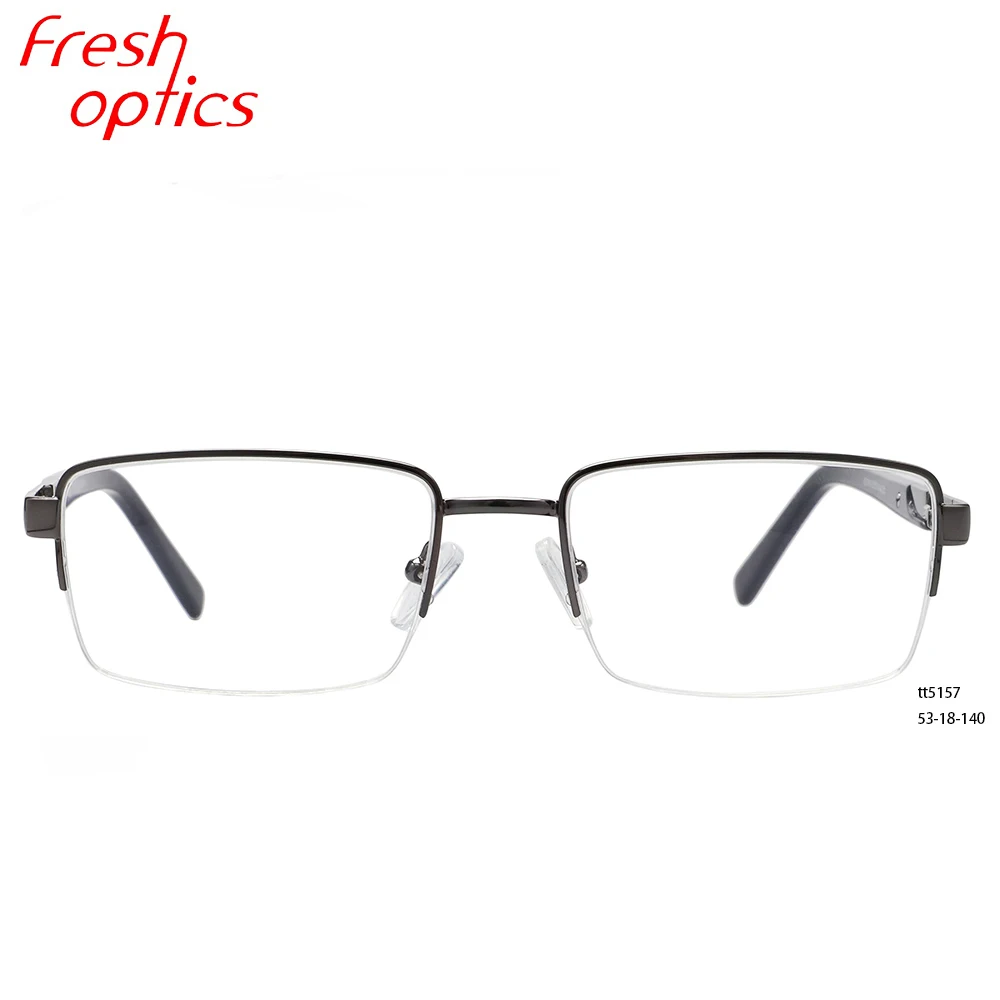 

2019 fashion pakistan style stainless steel optical glasses frames for men