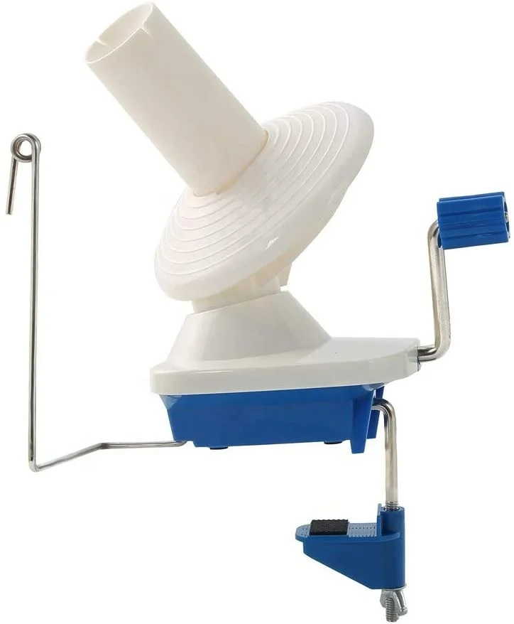 
Hand-Operated Yarn Ball Winder, Manual Wool Winder Holder for Swift Yarn Fiber String Ball 