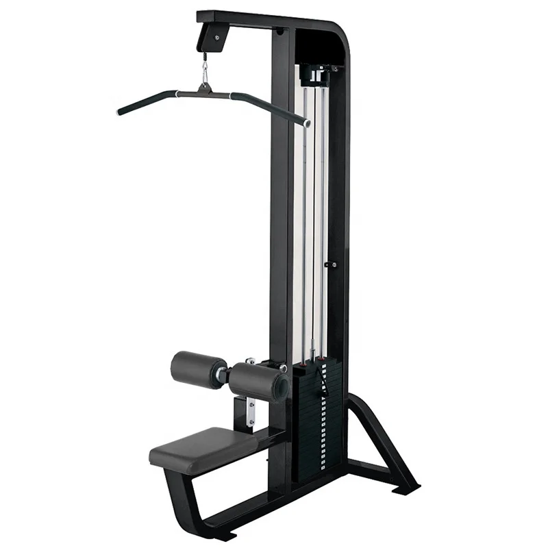 

2021Wholesale Professional High Quality Popular Body Building Sport Exercise Strength Machine for Gym Lat Pulldown Gym Equipment, Black+silver/black+red