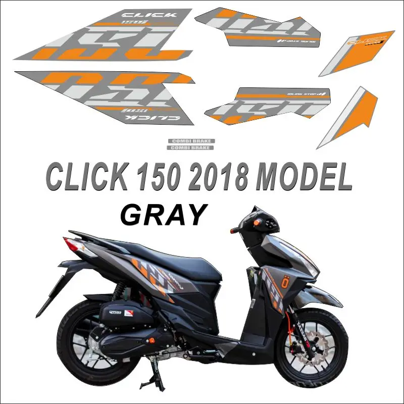 Use For Honda Click 150i 18 Decorate Decal Motorcycle Car Stickers Full Body Buy Car Stickers Full Body Motorcycle Car Stickers Full Body Click 150i Product On Alibaba Com