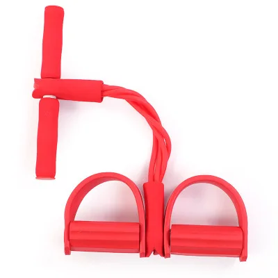 

Resistance Bands Weight Loss fitness Equipment Tension Trainer Sports Foot Chest Pull Leg Latex Rope Gymnastics, Blue,pink,purple,green