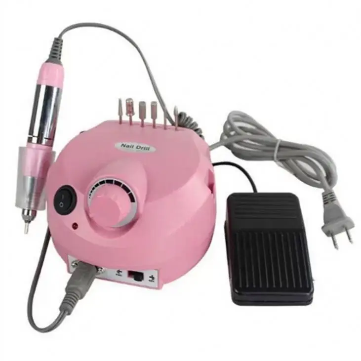 

High Quality Acrylic Nail Electric Art Drill Machine, Pink