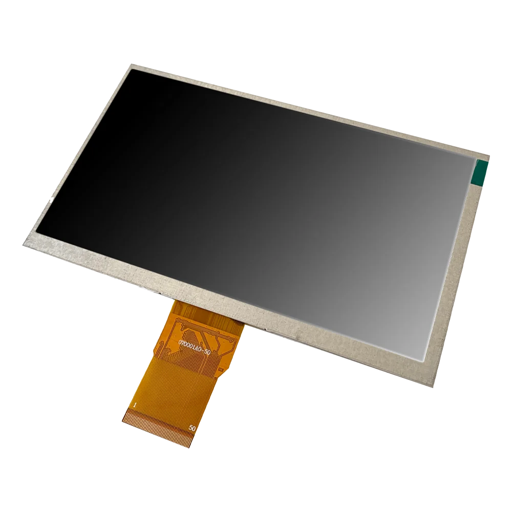 7英寸wvga 800x480 7英寸ttl rgb tft lcd全彩tn型7英寸面板户外lcd