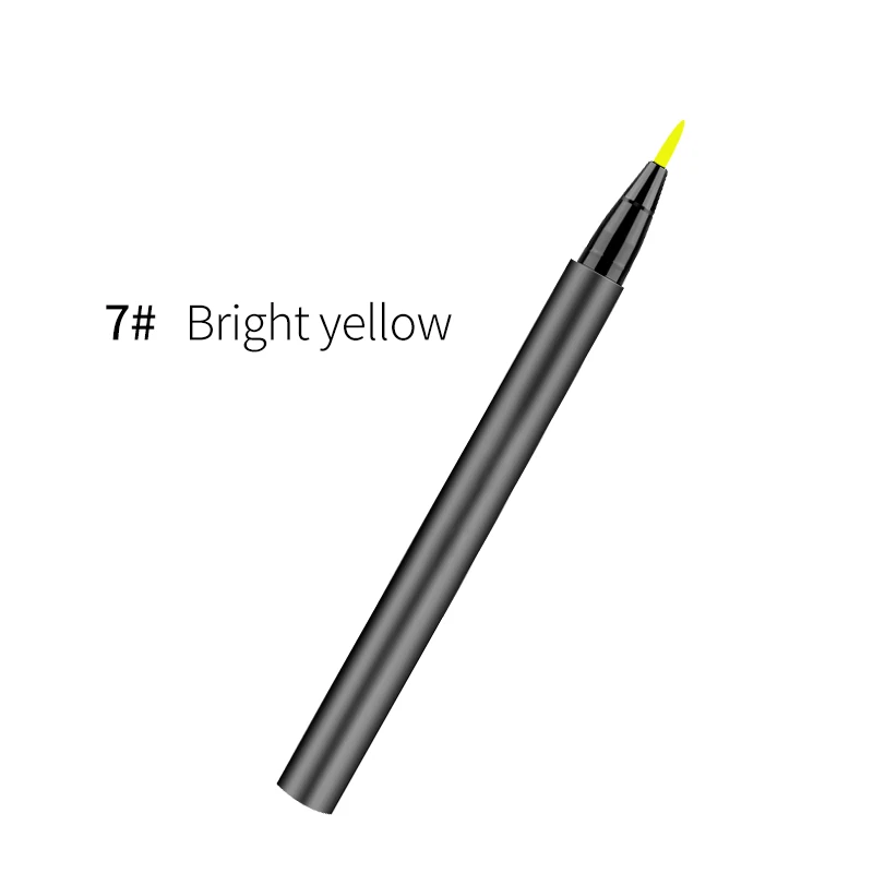 

2020 professional waterproof eyeliner pencil eyeliner color long lasting eyeliner colorful