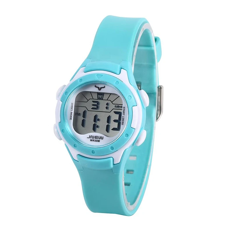 

Amazon Hot Sale Children's Sports Outdoor Waterproof Digital Watch Boy Girl Led With Luminous Alarm Clock Stopwatch Kid Watches