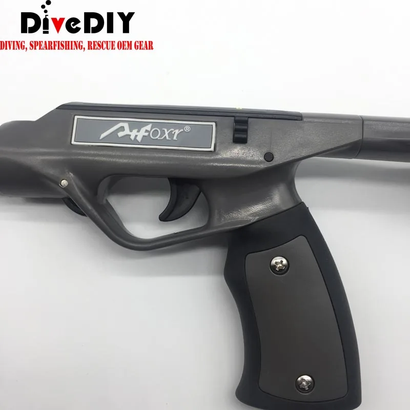 

Spearfishing Speargun Handle grip triggering mechanism, Black gray