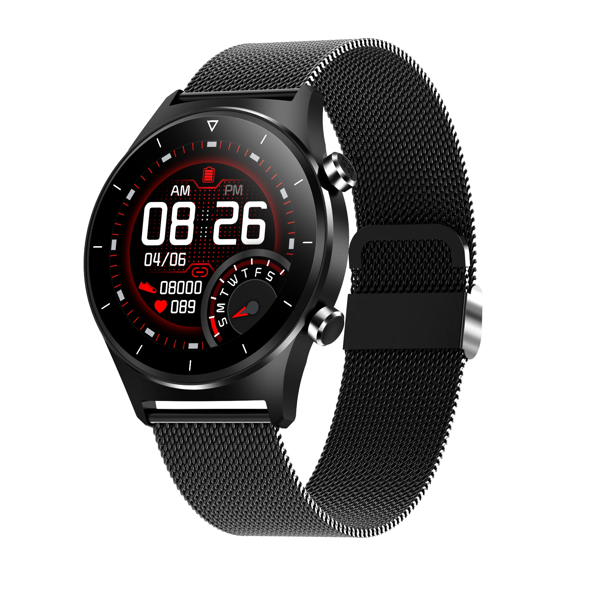

E13 Men Sports Smart Watch Multiple Sports Mode GPS Support Pedometer Full Touch Smartwatch for IOS Android Phone