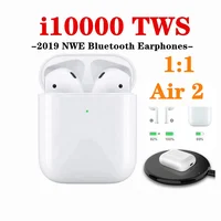 

i10000 tws 1:1 Bluetooths Earphones Smart Sensor Wireless Headphone Pop-up Headset Wireless Charging Earbuds PK I80 K90 I60 I100