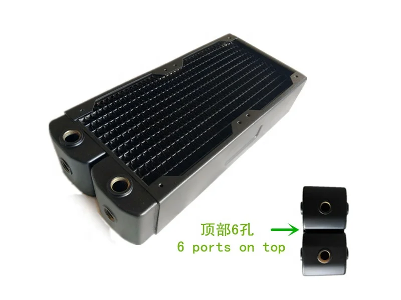 
120/240/360/480 copper and brass liquid Heat exchanger 