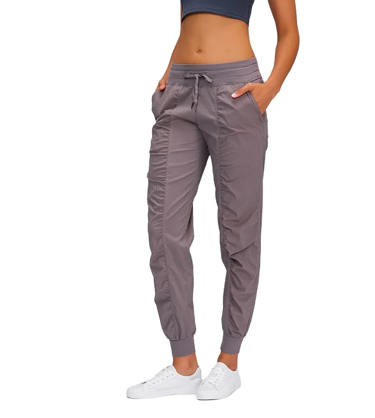 

Custom Logo Quick dry Tracksuit Nylon Women Sweat Training Track Pants women jogger pants, Workout yoga pants