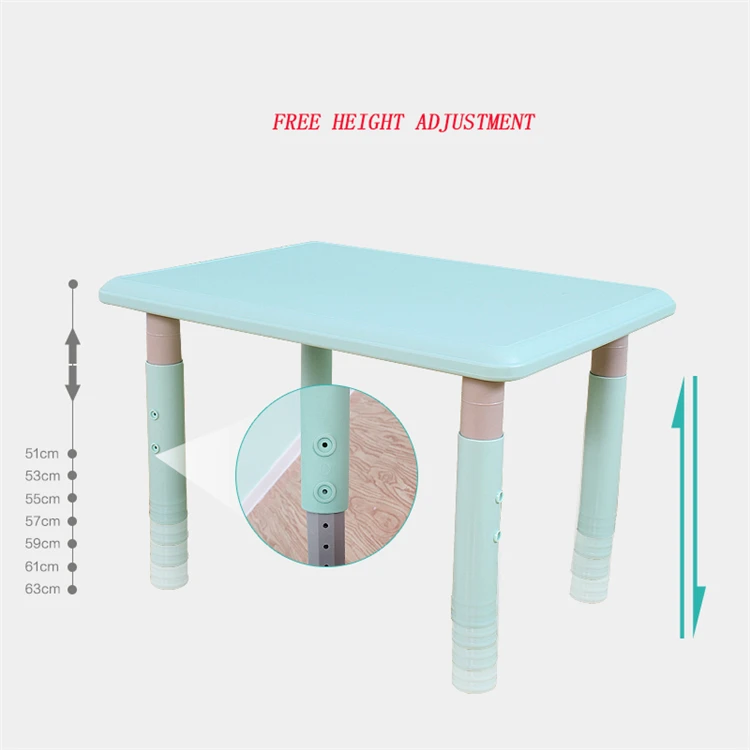 Selling Kindergarten Indoor Pe Plastic Study Writing Table Children'S Book Home Writing Desk And Chair Set