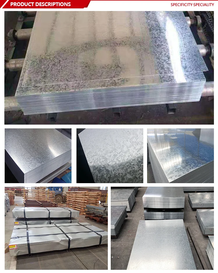 ASTM Q195 Cold Rolled Galvanized Steel Sheet 0.12mm-4.0mm