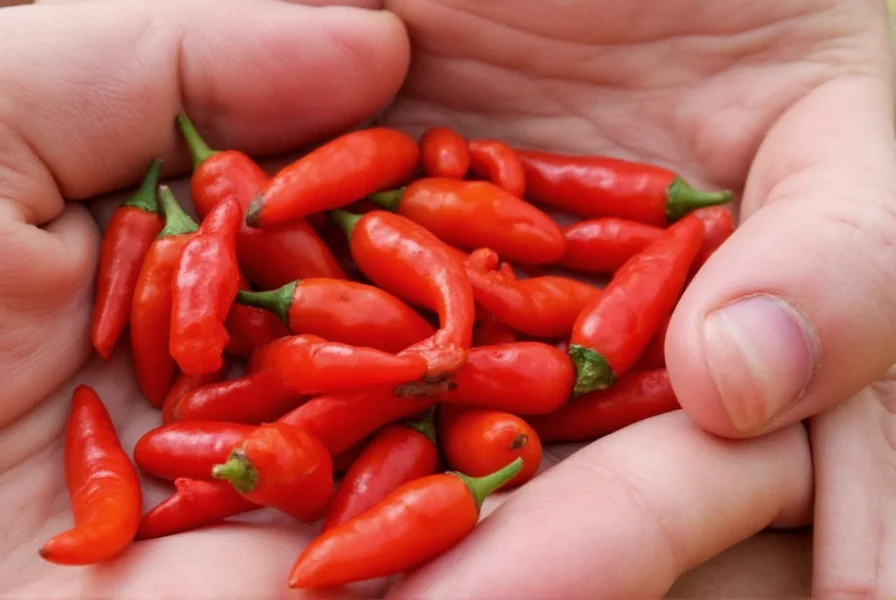 Various storage options for Thai chili peppers