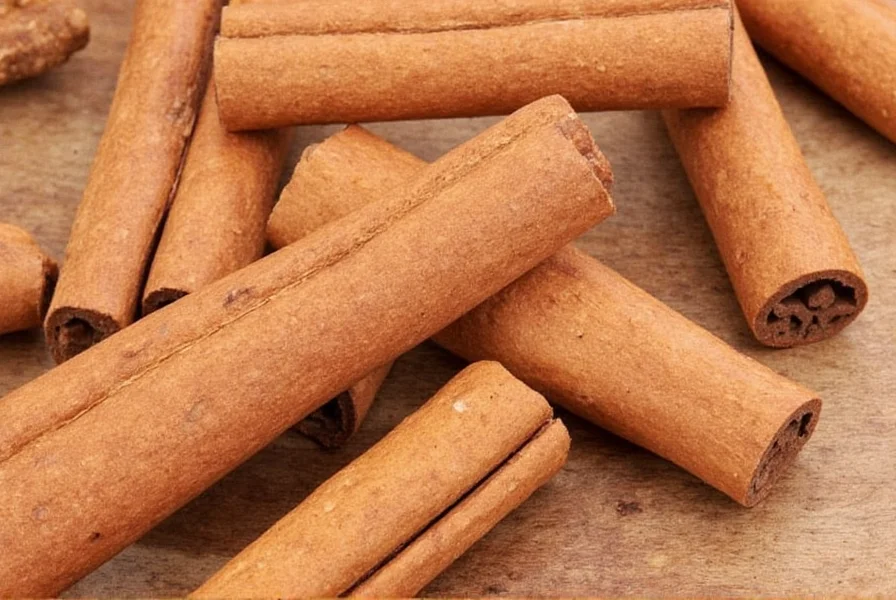 Ceylon cinnamon sticks compared to Cassia cinnamon
