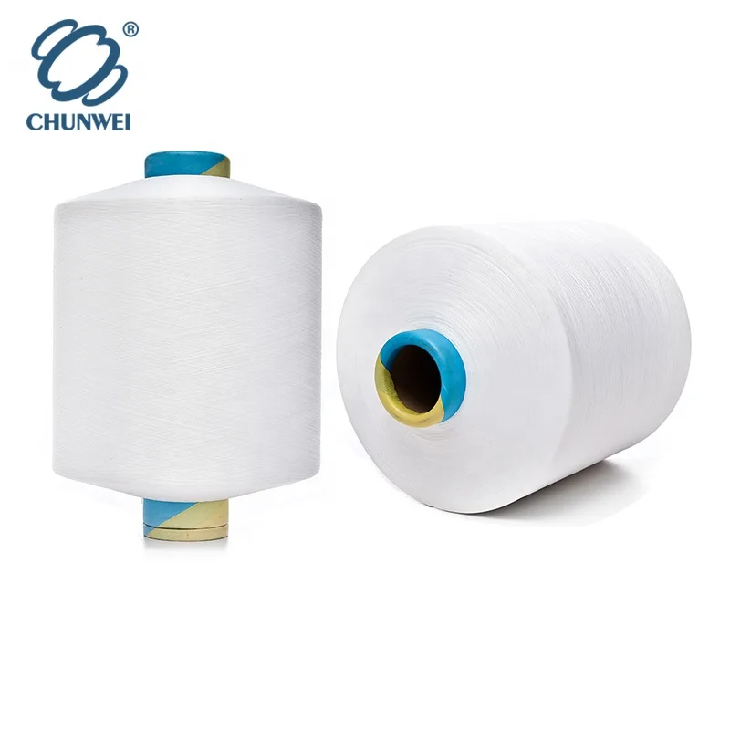 
High stretch polyester yarn covering spandex yarn for knitting socks 