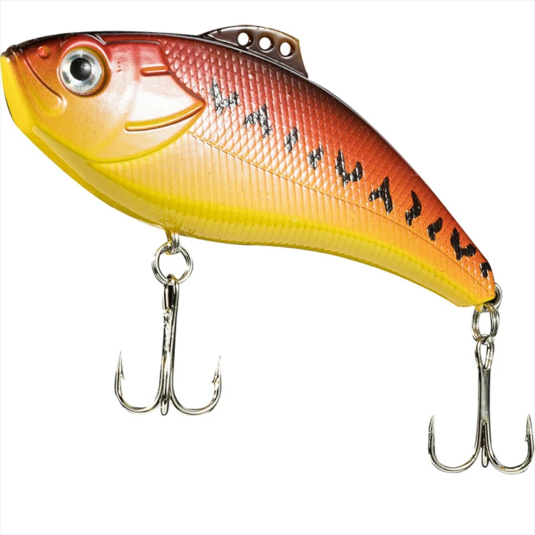 

29g 85mm PVC Plastic Distance Throwing Sea Bass Freshwater Saltwater Vibration Jigging Hard Sinking VIB Fishing Lure