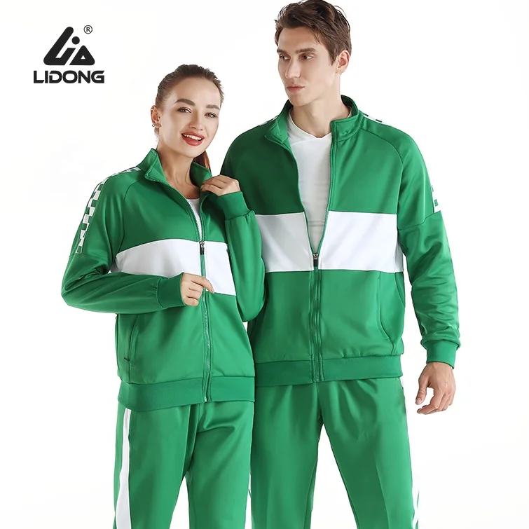 

Wholesale Custom Sport Running Wear Suit Other Unisex Men Sportswear Tracksuit Quick Dry Sweatsuit Set