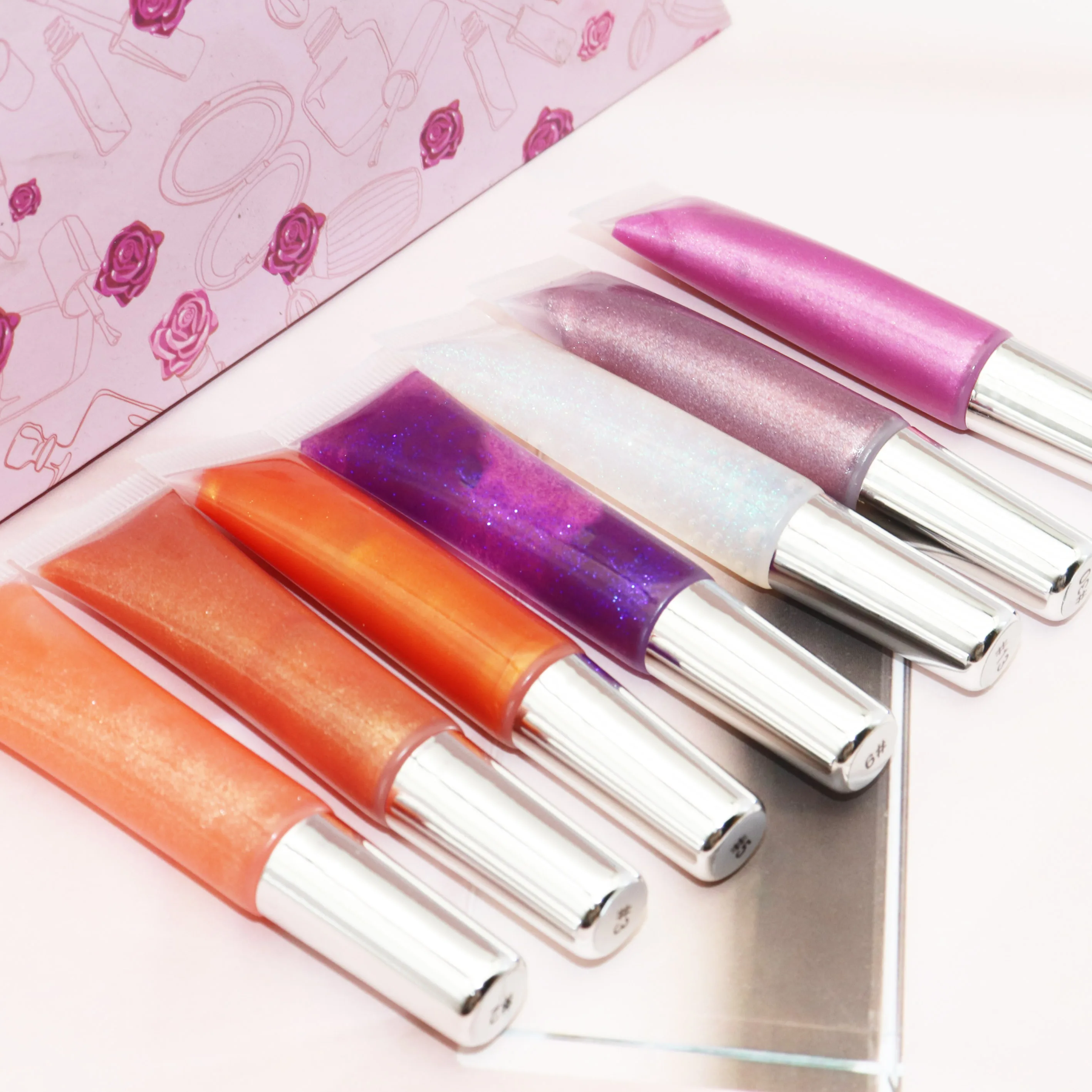 

31 Color Private Label Vegan Lip Gloss Lip Plumper
