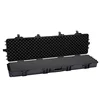 Black Plastic Lockable Tool Box Wonderful Protective Military Long Rifle Gun Carry Case