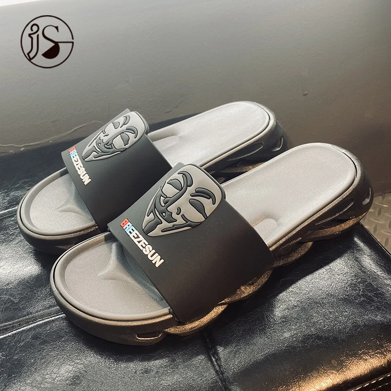 

2021 fashion casual rubber slippers soft comfort men slippers 2021 cushioning lightweight slippers for men, Customized color