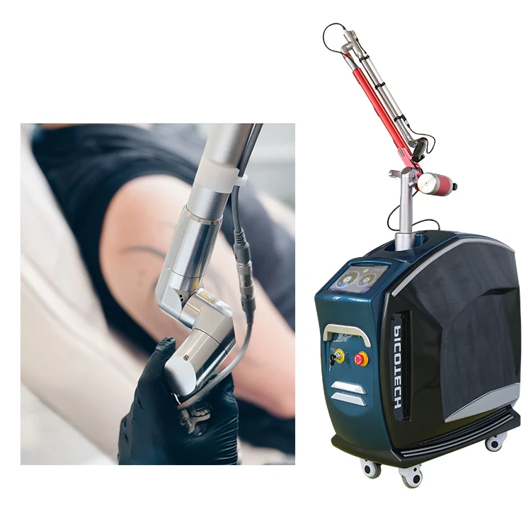 

CE Approved Pico Laser Tattoo Removal Super Pico Q Switch Korea Picosecond Salon Equipment