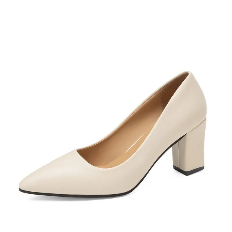 

Work Styles Wholesale 7 cm High Heel Sandals Womens Formal Shoes Summer Ladies Thin Heel Pumps