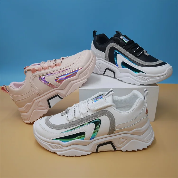 

D203 custom brand white ladies shoes women casual sneakers for women