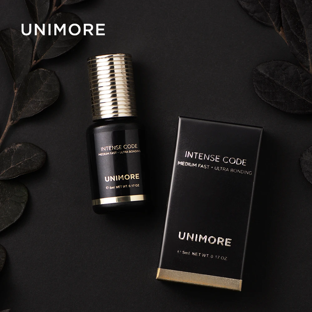 

Unimore Korean Adhesive Bulk Individual Low Humidity Vegan Private Label Waterproof Wholesale Lash Extension Glue, Black color