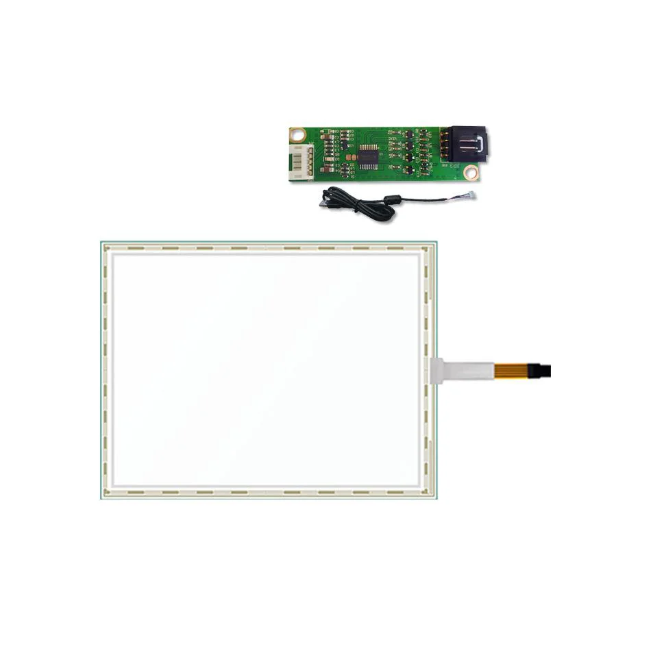 

GreenTouch 5 wire resistive touch screen 17 inch transparent display touchscreen for monitor