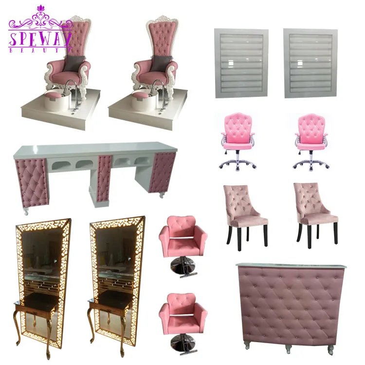 

factory direct sale cheap king and queen foot spa salon pedicure chairs packages, Optional