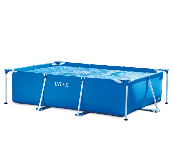 

2021 New rectangular above ground swimming pool for swimming, Blue