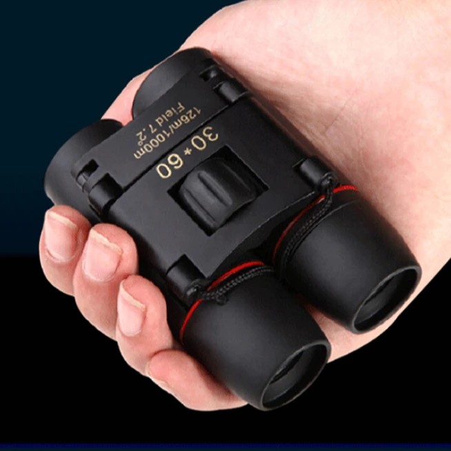 

HD High Power Mini Zoom Telescope About 30x60 Folding Binoculars For Outdoor Bird Watching Travelling Camping 800-1000m