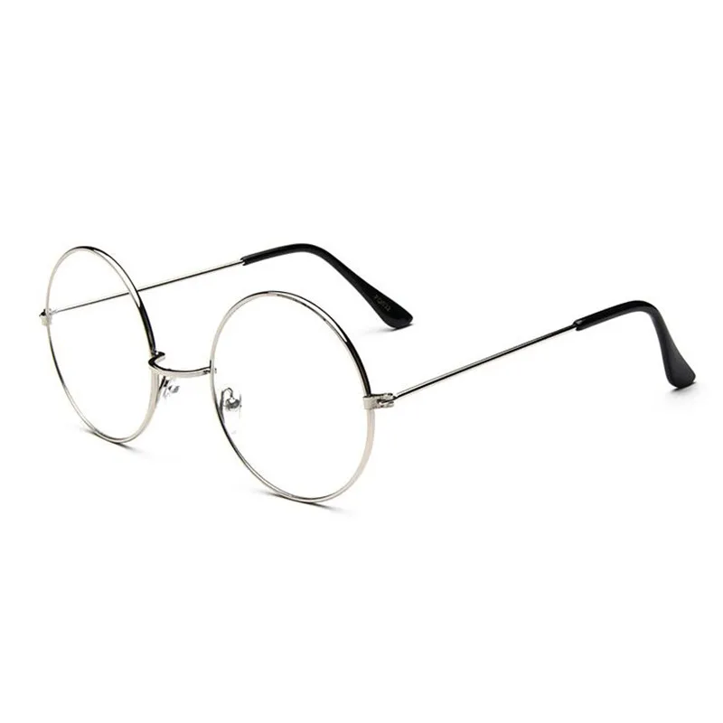 

2021 Retro Round Spectacle Glasses Frames for Men Harry Potter Glasses With Clear Glass Women