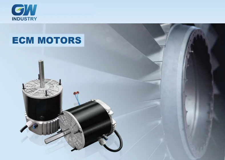 Gw High Efficient Speed Control Ec Electric Motor Ecm Motor For Hvac