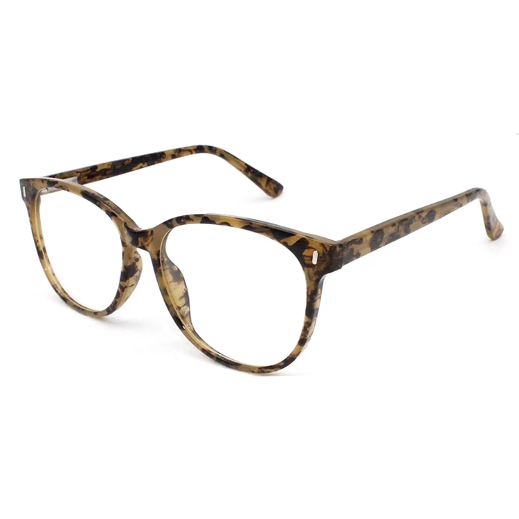 

Fashion Ready Stock CP Glasses With Demi Pattern Optical Eyeglasses Frames Unisex