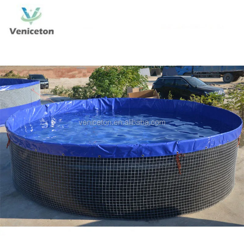 Veniceton Custom Pvc Canvas Large Wire Mesh Tank With Cover,Portable